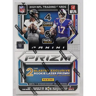 2021 Panini Prizm Football 6-Pack Blaster Box