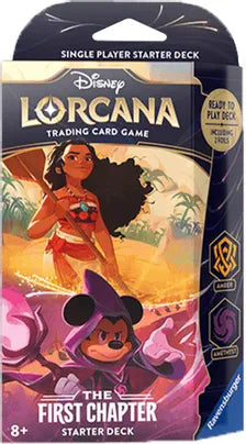 Disney Lorcana: The First Chapter Starter Deck (Amber & Amethyst) - The First Chapter