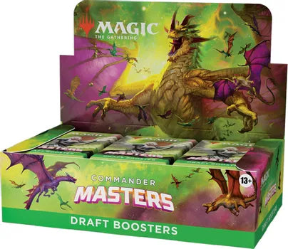 Commander Masters - Draft Booster Box - Commander Masters (CMM)