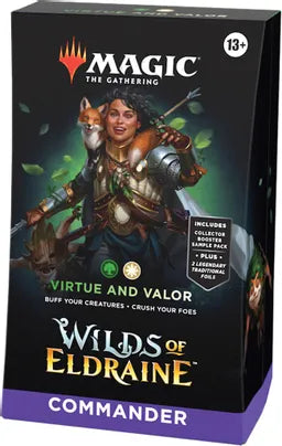 Wilds of Eldraine Commander Deck - Virtue and Valor - Commander: Wilds of Eldraine (WOC)