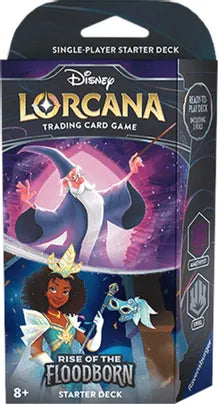 Disney Lorcana: Rise of the Floodborn Starter Deck (Amethyst & Steel) - Rise of the Floodborn