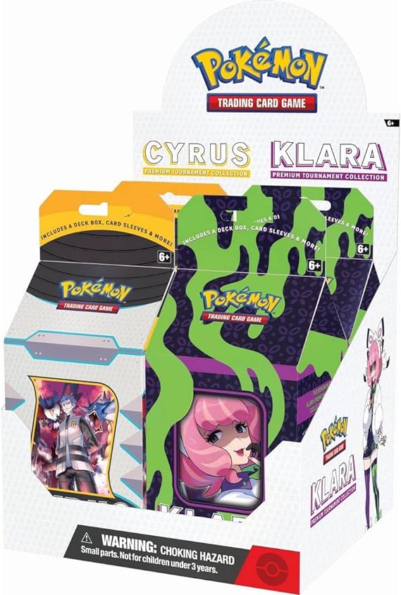 Pokemon Cyrus and Klara Premium Tournament Collection - Display Box of 4