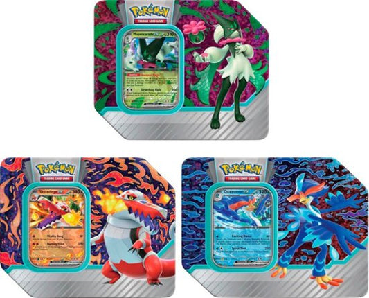 Pokémon - Trading Card Game: Paldea Partners Tin - Styles May Vary