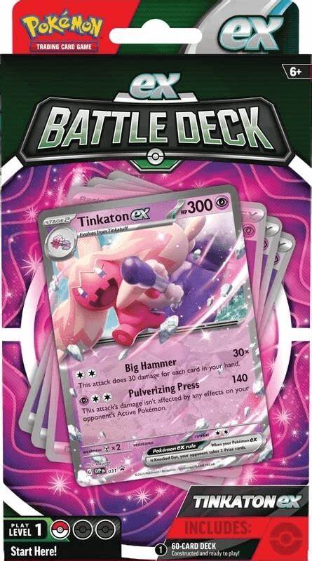 Pokemon Chien-Pao ex / Tinkaton ex Battle Deck