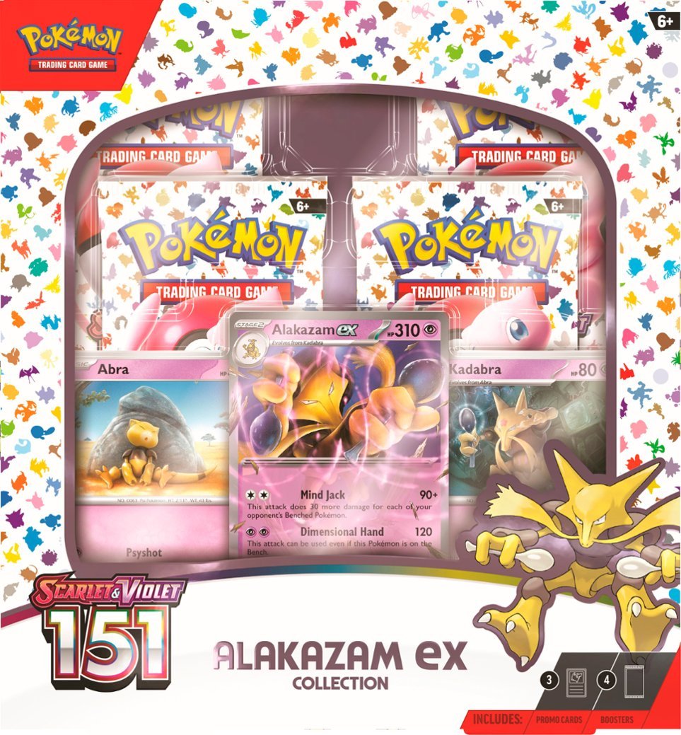 Pokémon - Trading Card Game: 151 Alakazam ex Box