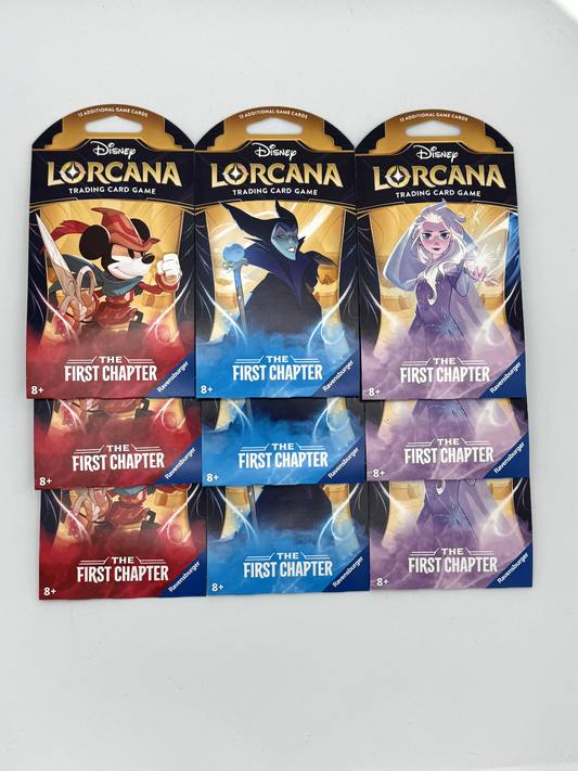 Disney Lorcana: The First Chapter Sleeved Booster Pack - The First Chapter