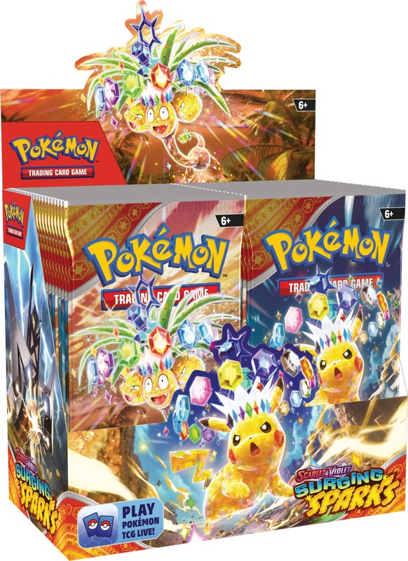 Pokemon Scarlet and Violet 8 Surging Sparks Booster Box